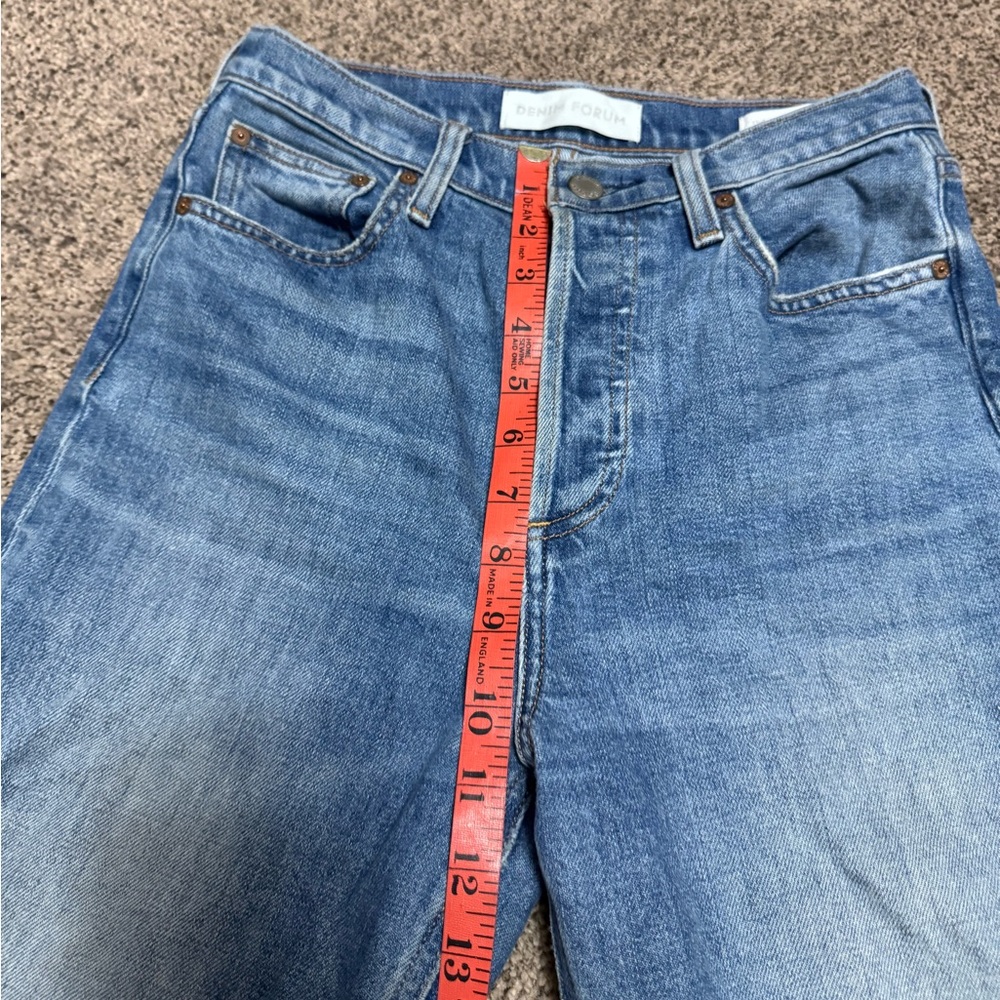 Denim Forum “Arlo High Rise Straight” Jeans - Picture 10 of 11
